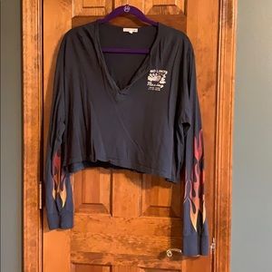 Urban Outfitters long sleeve crop top